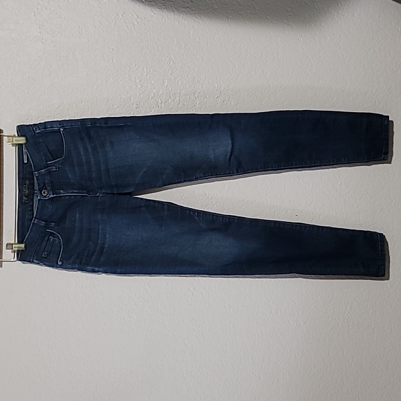 Vintage Guess Dark Blue Denim Curvy Sophia Skinny Jeans Sz. 27 - Picture 1 of 9
